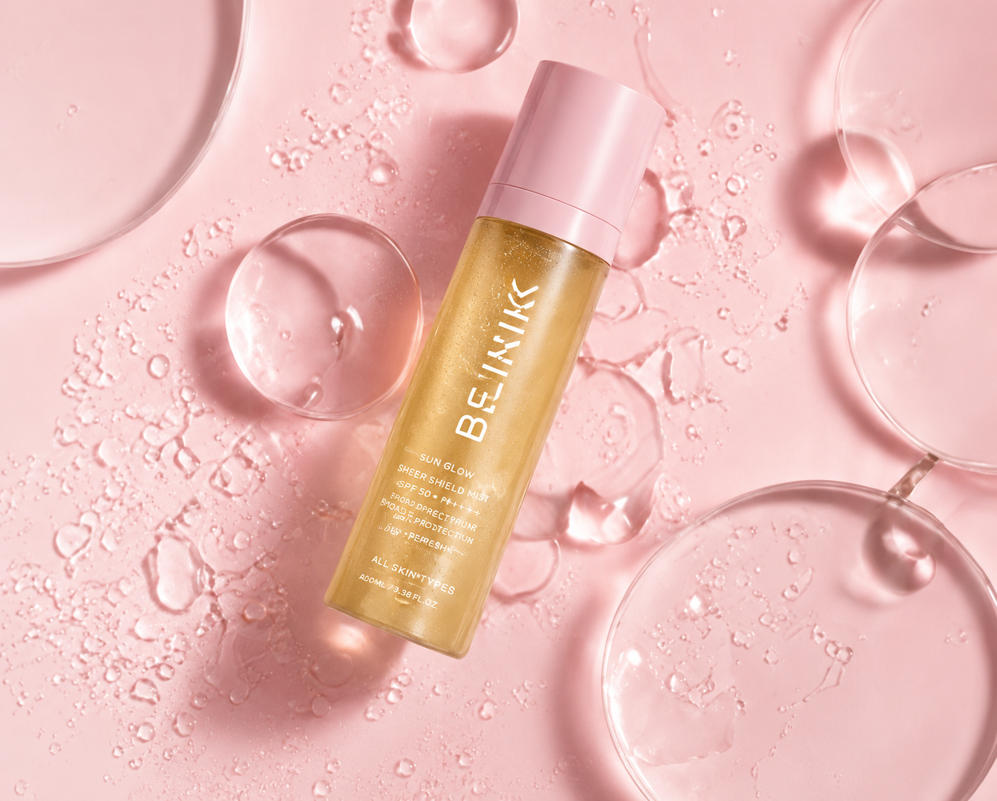SUN GLOW · Sheer Shield Mist SPF 50