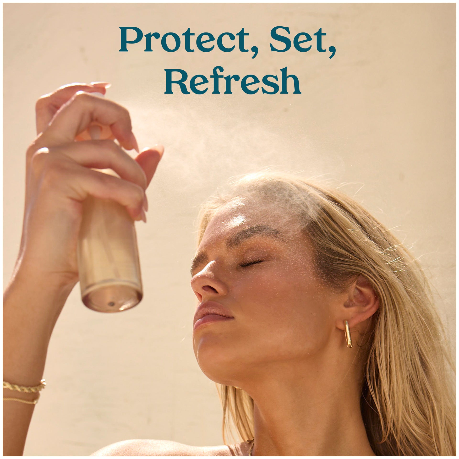 SUN GLOW · Sheer Shield Mist SPF 50
